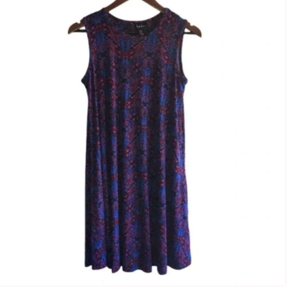 Nicole Miller Floral Print Dress
